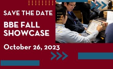 Showcase save the date October 26, 2023